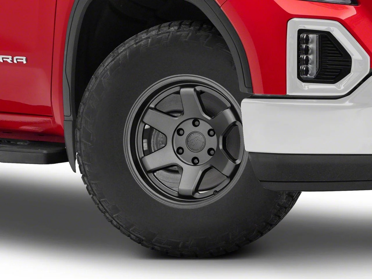 Black Rhino Roku Gunblack 6-Lug Wheel; 17x9.5; -18mm Offset (19-26 Sierra 1500)