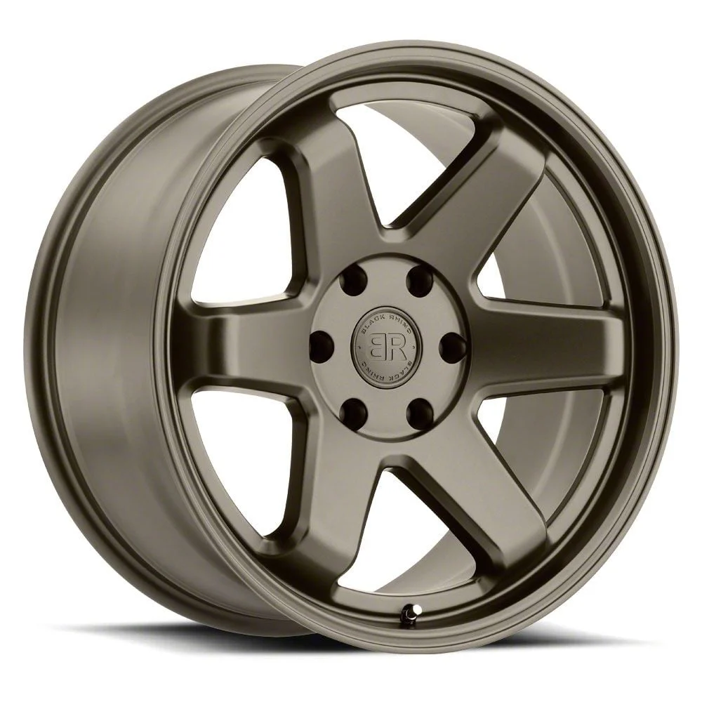 Black Rhino Roku Matte Bronze 6-Lug Wheel; 20x9.5; -18mm Offset (19-26 Sierra 1500)