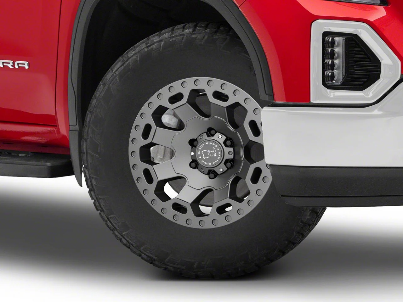 Black Rhino Warlord Matte Gunmetal 6-Lug Wheel; 18x9; -12mm Offset (19-26 Sierra 1500)