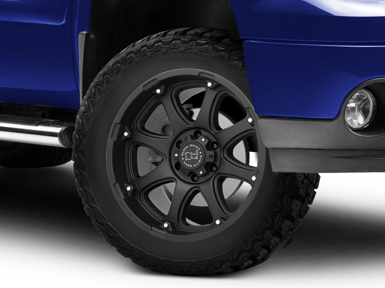 Black Rhino Glamis Matte Black 6-Lug Wheel; 20x12; -44mm Offset (07-13 Sierra 1500)
