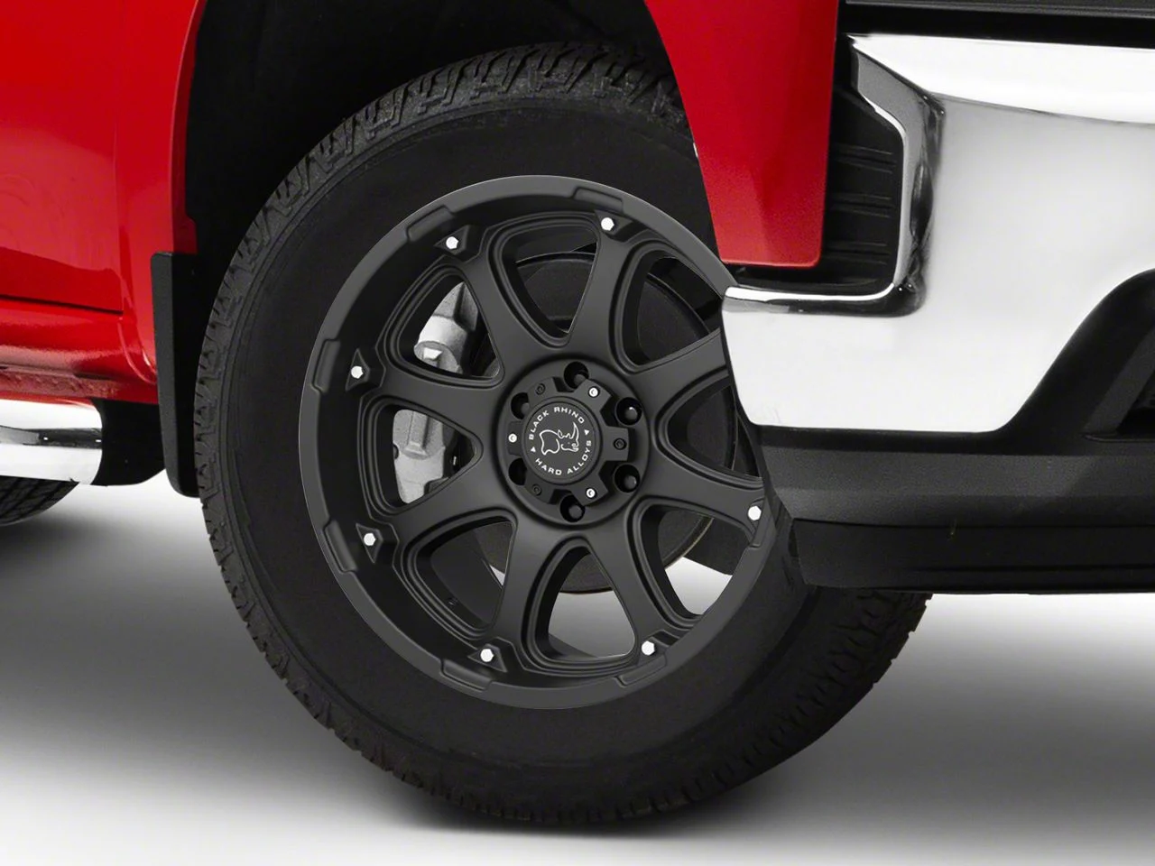 Black Rhino Glamis Matte Black 6-Lug Wheel; 20x12; -44mm Offset (19-26 Silverado 1500)