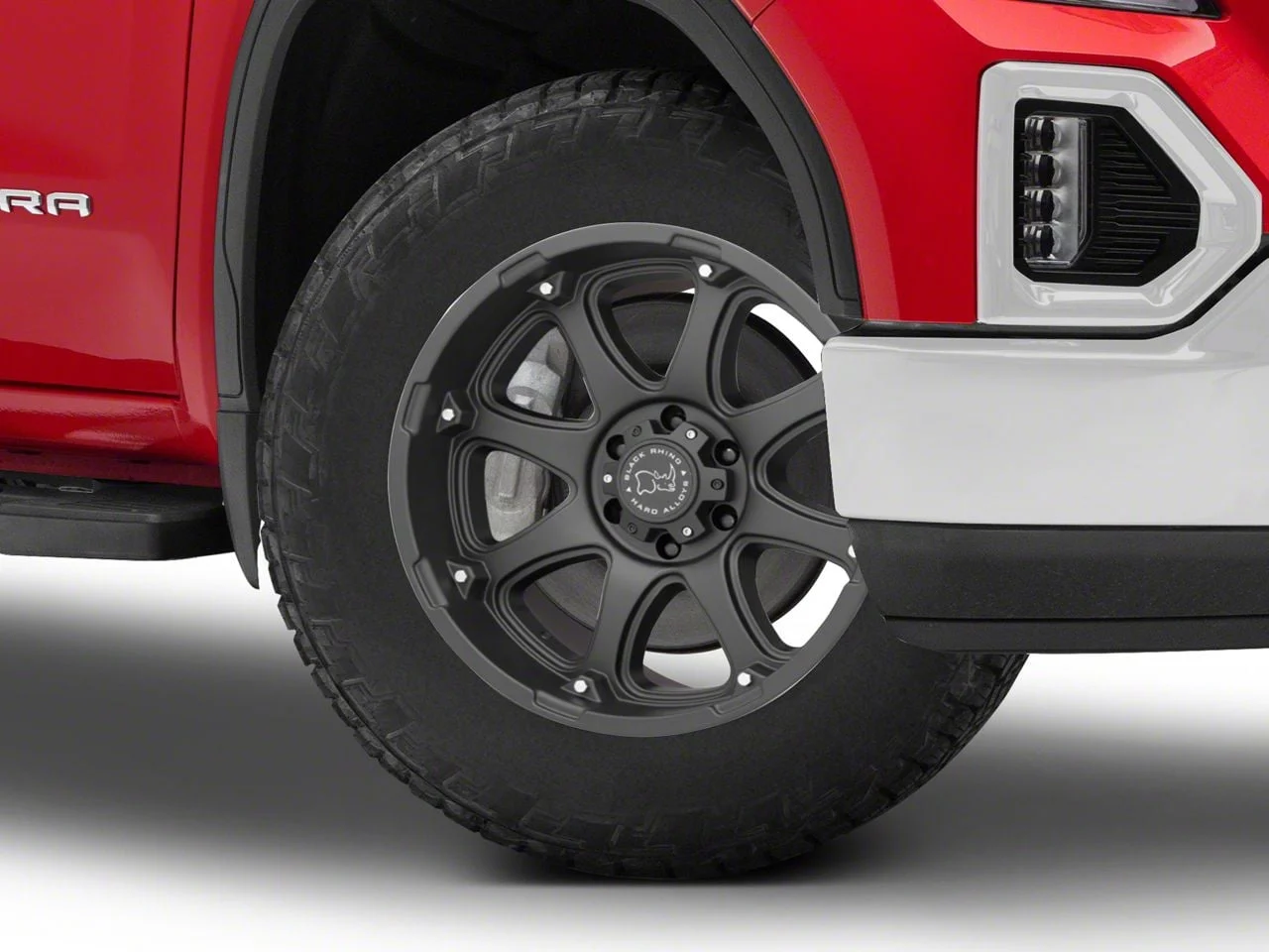 Black Rhino Glamis Matte Black 6-Lug Wheel; 20x12; -44mm Offset (19-26 Sierra 1500)