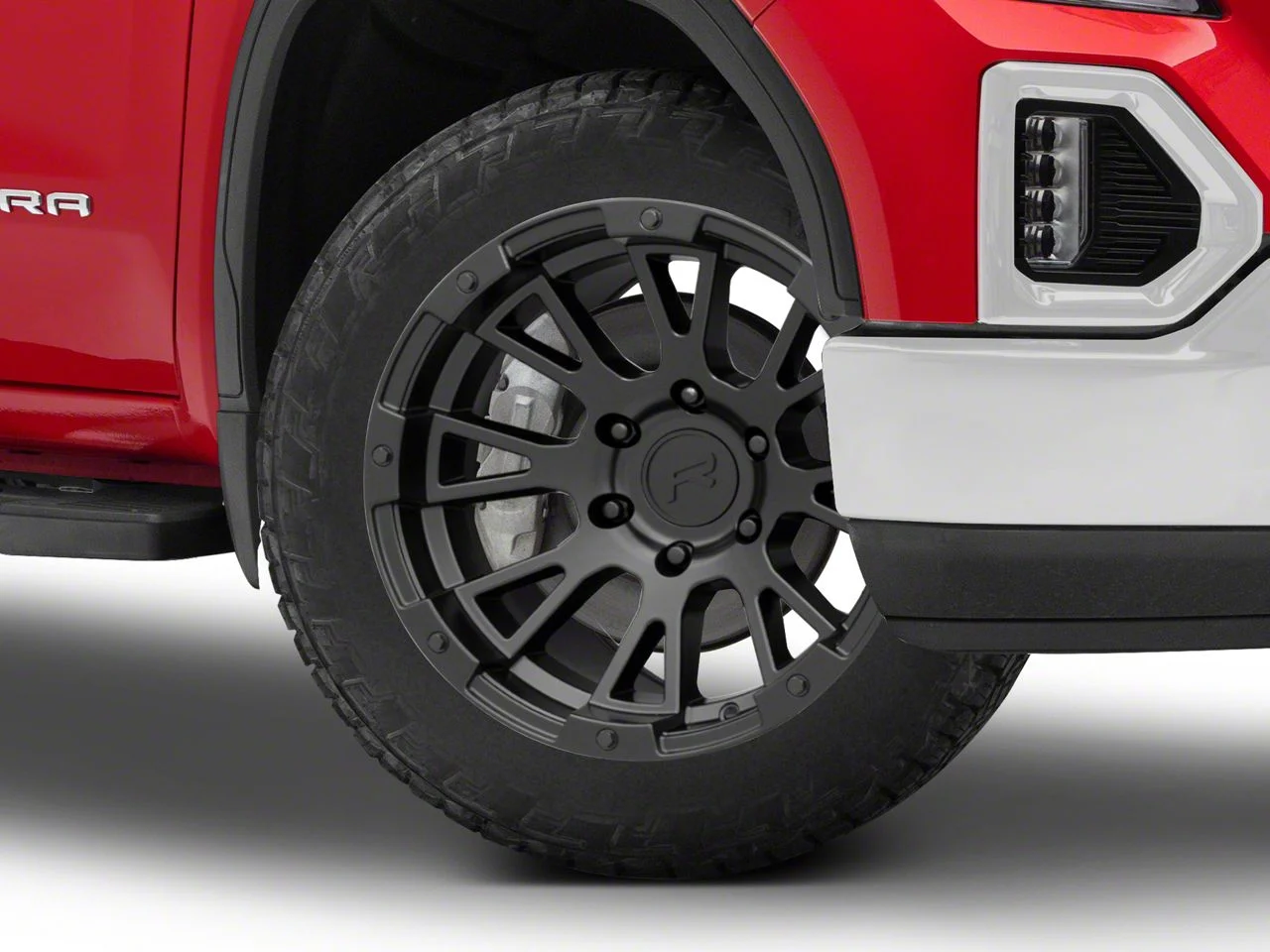 Black Rhino Karoo Matte Black 6-Lug Wheel; 24x10; 20mm Offset (19-26 Sierra 1500)