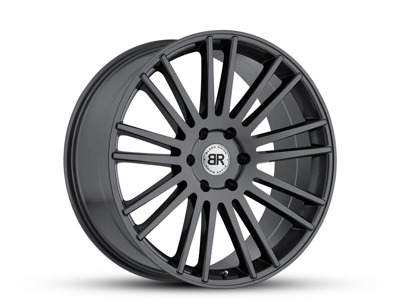 Black Rhino Kruger Gloss Gunmetal 6-Lug Wheel; 20x9; 15mm Offset (07-13 Silverado 1500)