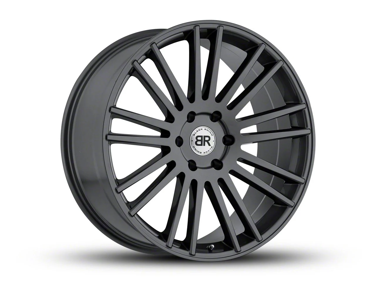 Black Rhino Kruger Gloss Gunmetal 6-Lug Wheel; 20x9; 15mm Offset (07-13 Sierra 1500)