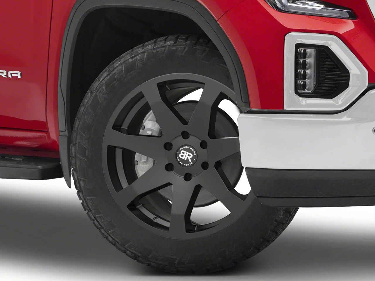 Black Rhino Mozambique Matte Black 6-Lug Wheel; 22x9.5; 25mm Offset (19-26 Sierra 1500)