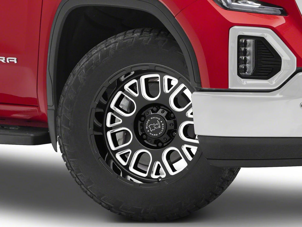 Black Rhino Pismo Gloss Black Milled 6-Lug Wheel; 20x9.5; 6mm Offset (19-26 Sierra 1500)