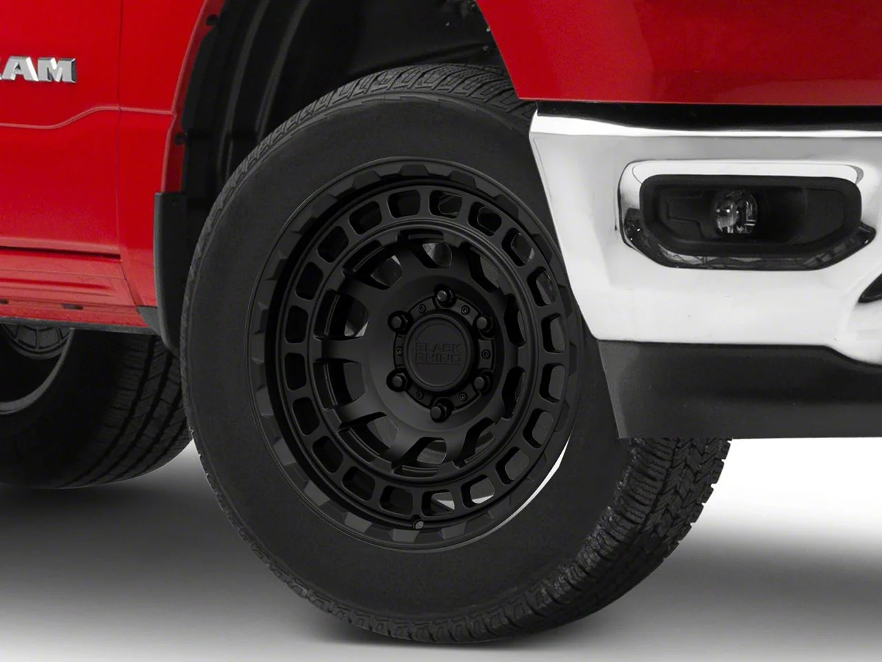 Black Rhino Chamber Matte Black 6-Lug Wheel; 20x9.5; 12mm Offset (19-26 RAM 1500)