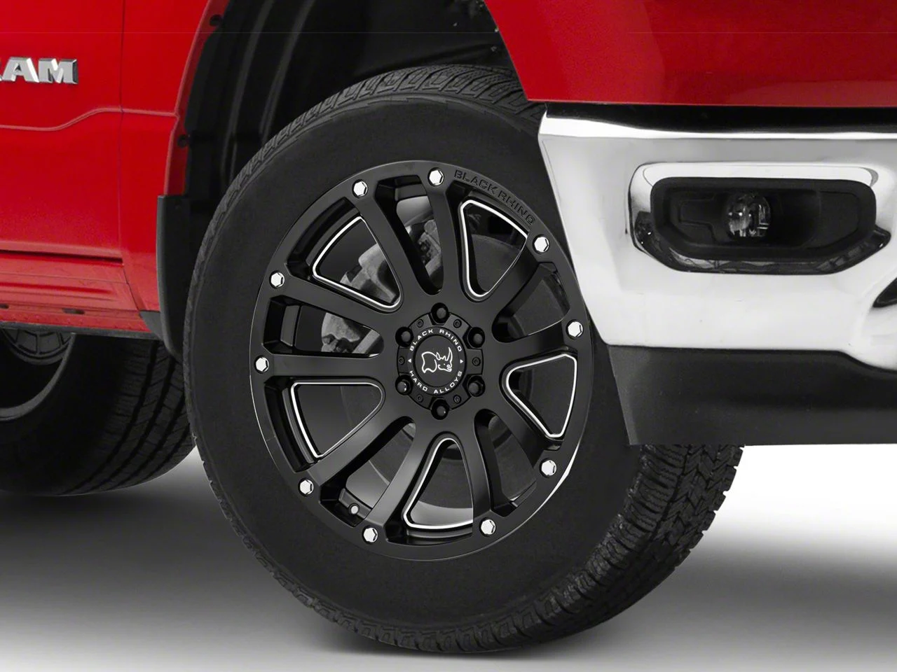 Black Rhino Highland Matte Black 6-Lug Wheel; 20x9.5; 12mm Offset (19-26 RAM 1500)
