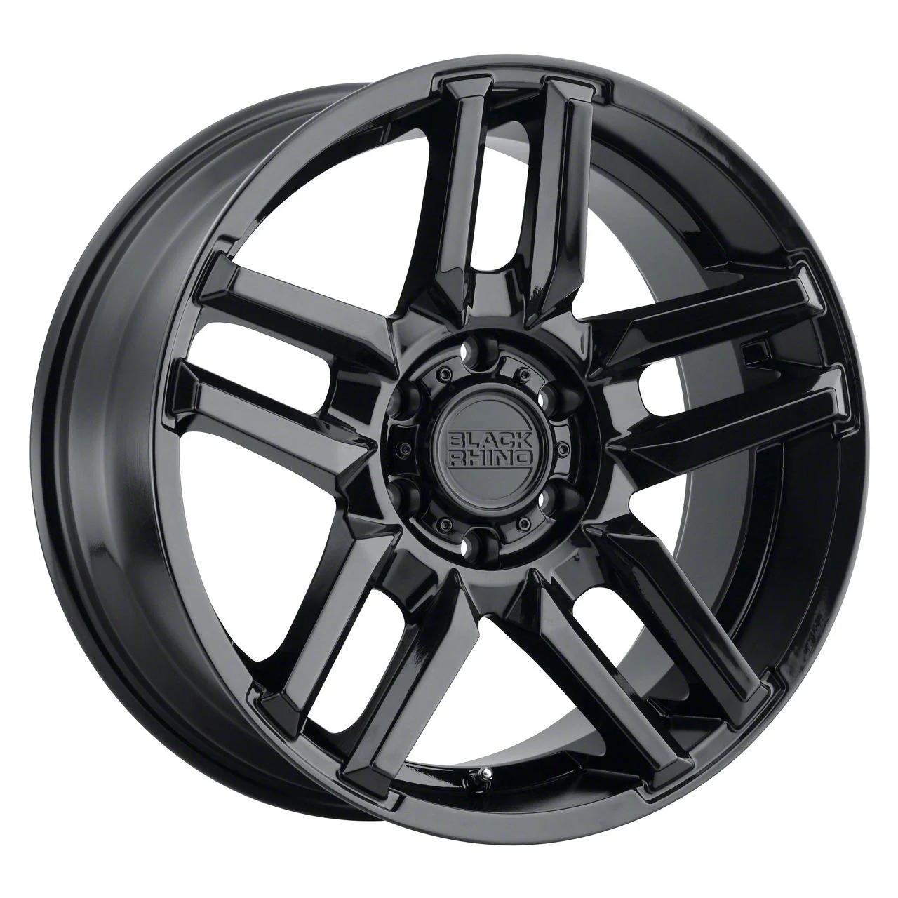 Black Rhino Mesa Gloss Black 5-Lug Wheel; 20x9; 2mm Offset (09-18 RAM 1500)