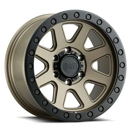 Black Rhino Baker Matte Bronze with Black Bolts 6-Lug Wheel; 18x9; 12mm Offset (19-23 Ranger)