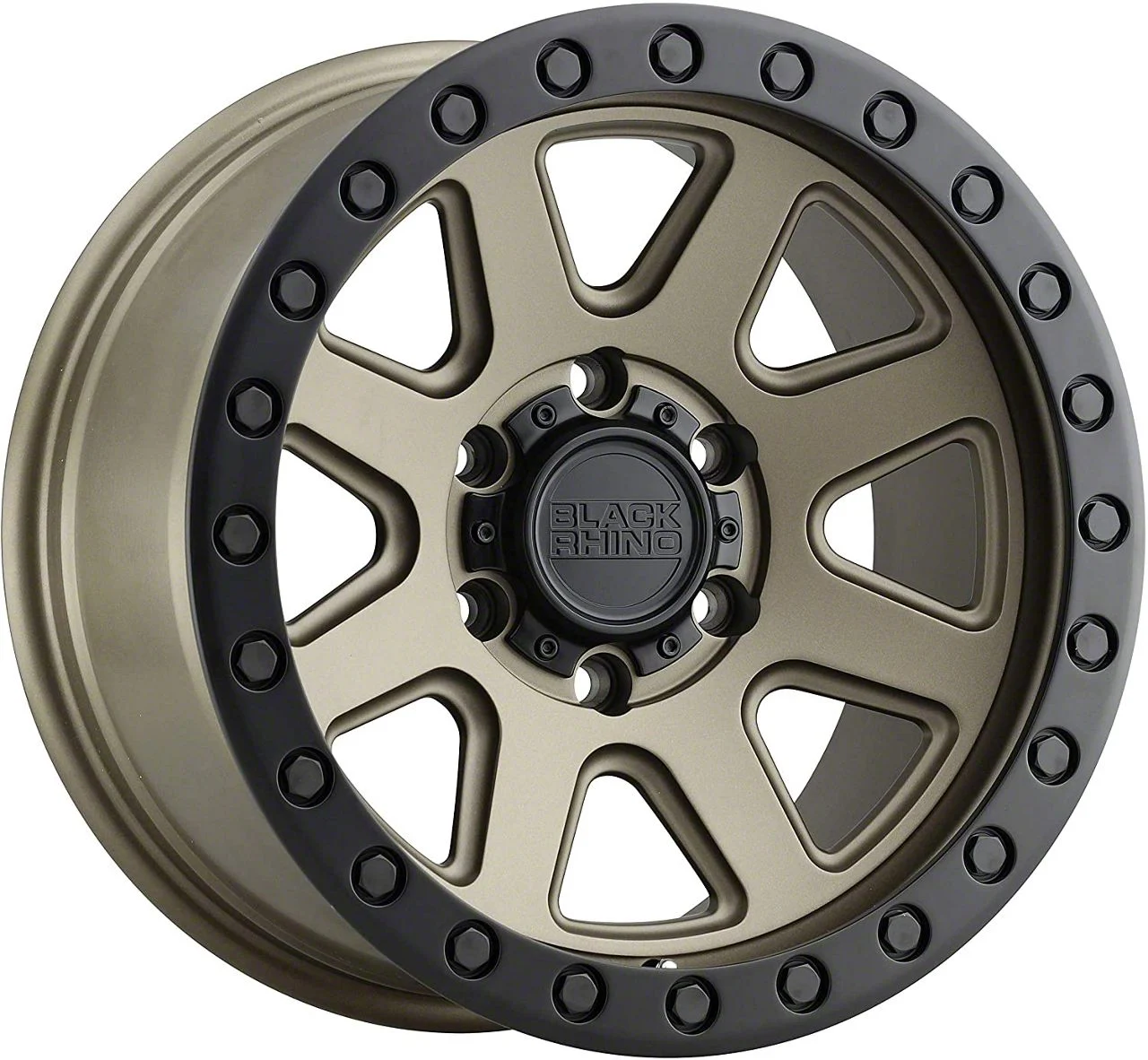 Black Rhino Baker Matte Bronze with Black Bolts 6-Lug Wheel; 18x9; -18mm Offset (19-23 Ranger)