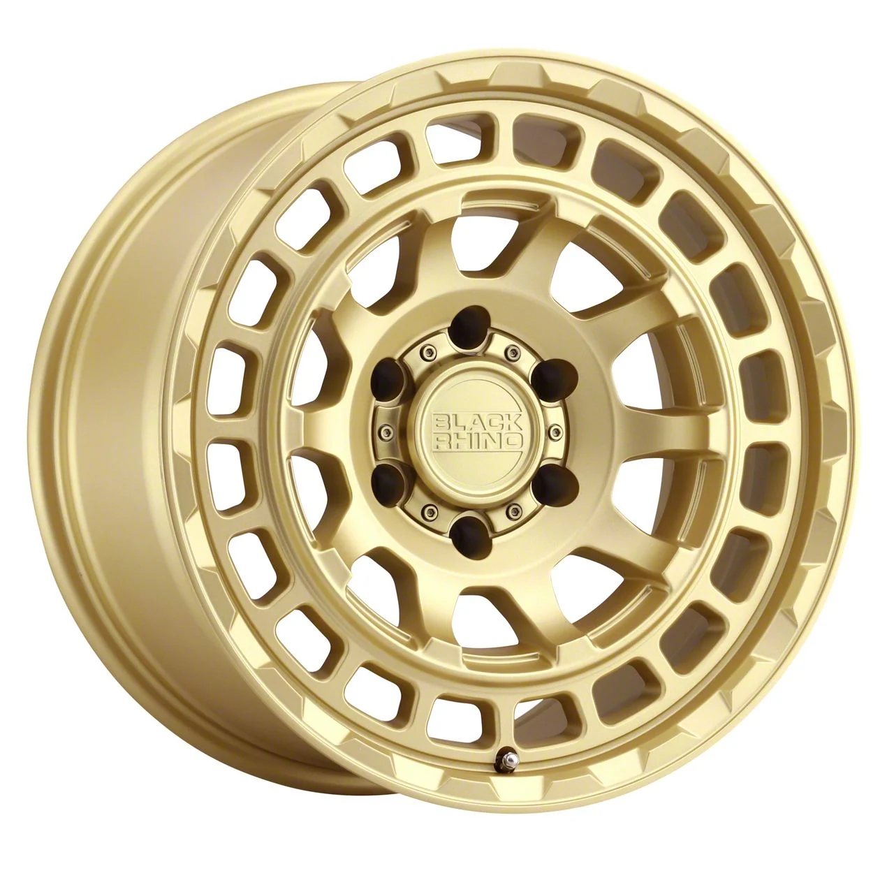 Black Rhino Chamber Matte Gold 6-Lug Wheel; 20x9.5; 12mm Offset (19-23 Ranger)