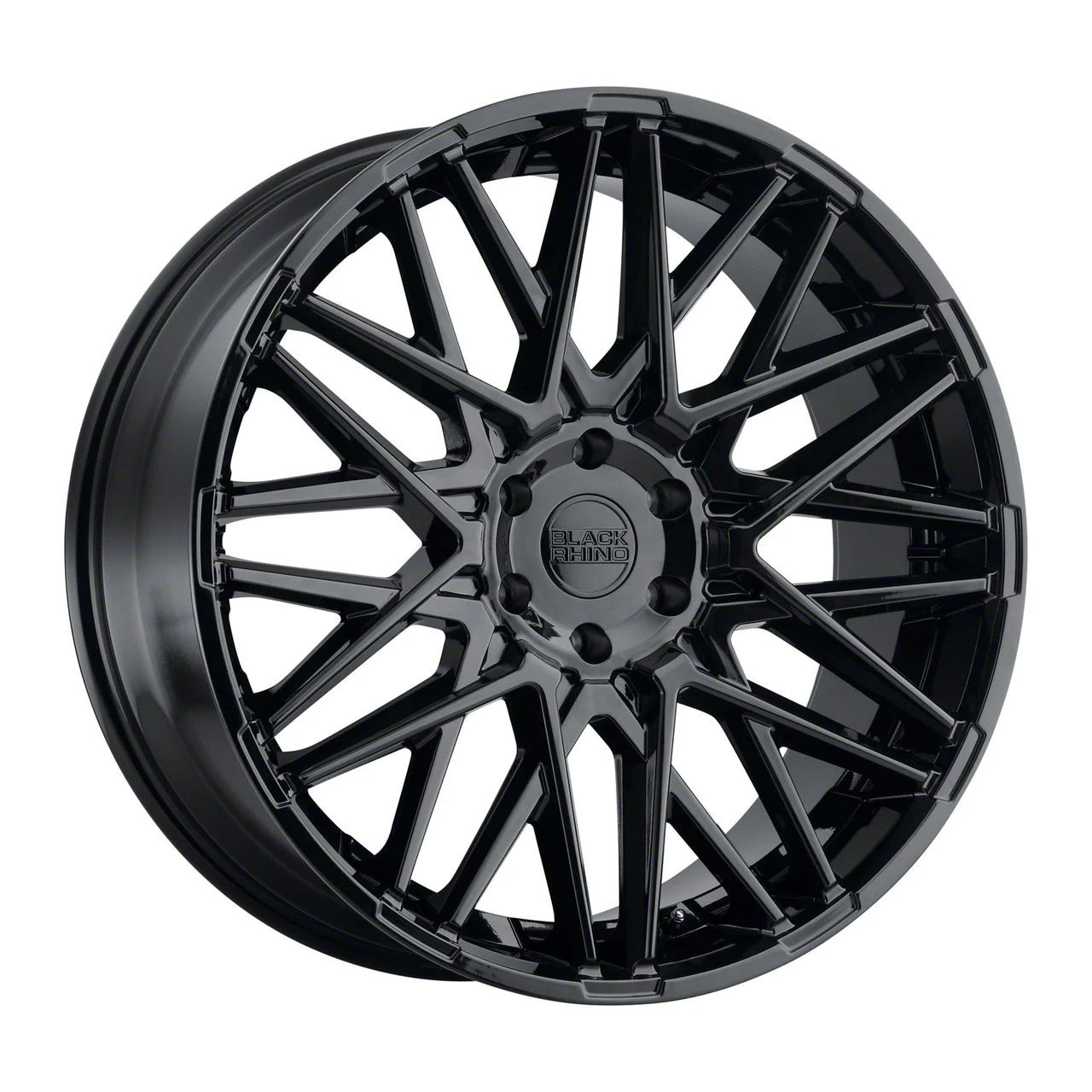 Black Rhino Morocco Gloss Black 6-Lug Wheel; 20x9; 15mm Offset (19-23 Ranger)
