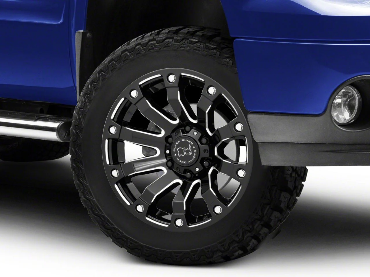 Black Rhino Selkirk Gloss Black Milled 6-Lug Wheel; 20x10; -12mm Offset (07-13 Sierra 1500)