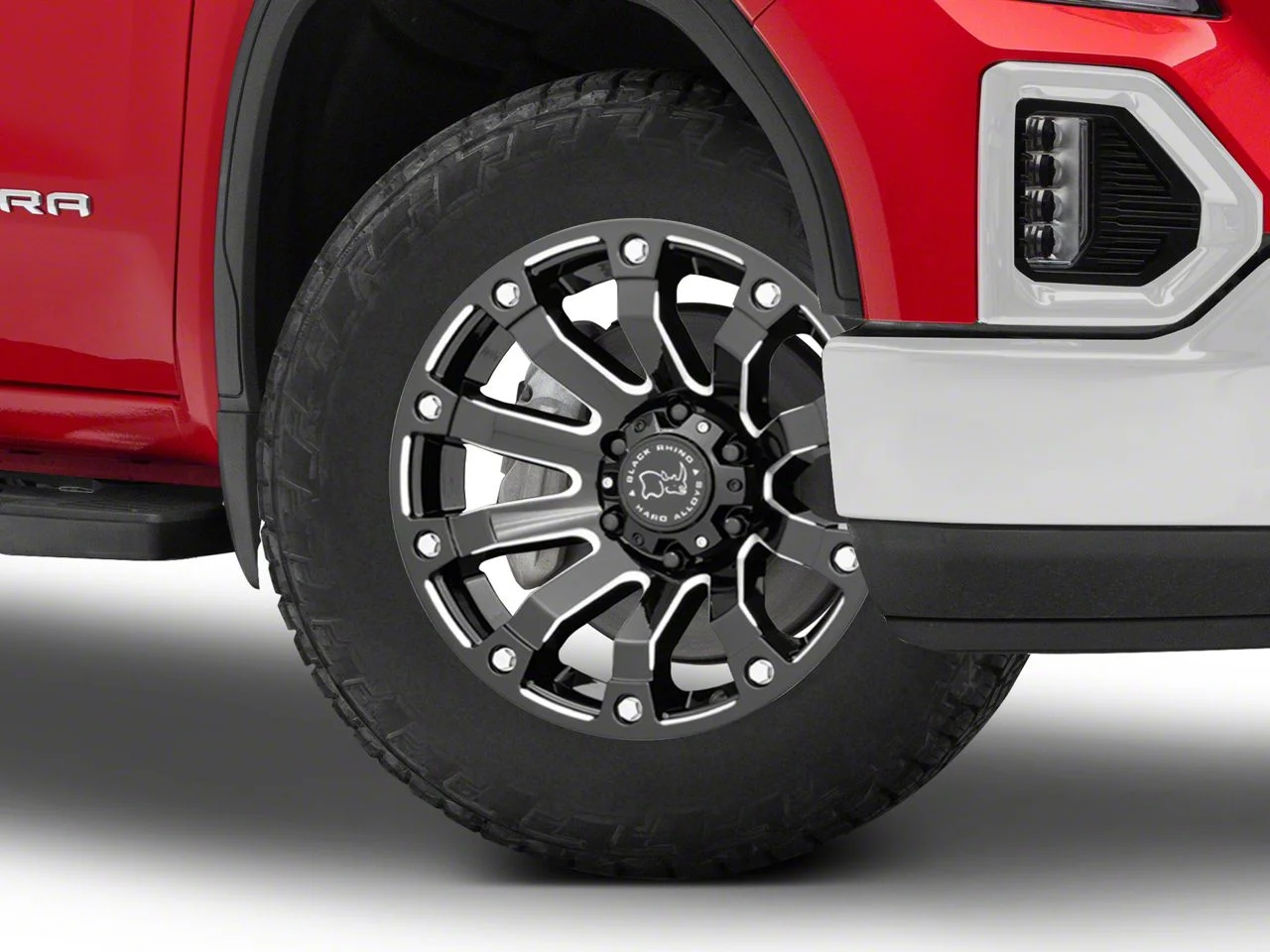 Black Rhino Selkirk Gloss Black Milled 6-Lug Wheel; 20x10; -12mm Offset (19-26 Sierra 1500)