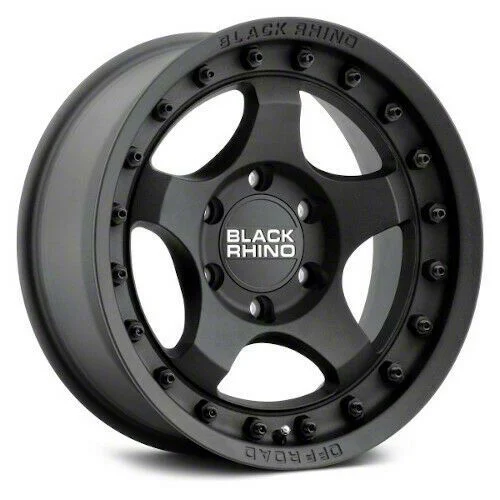 Black Rhino Bantam Textured Black 6-Lug Wheel; 18x9; 12mm Offset (19-26 Sierra 1500)