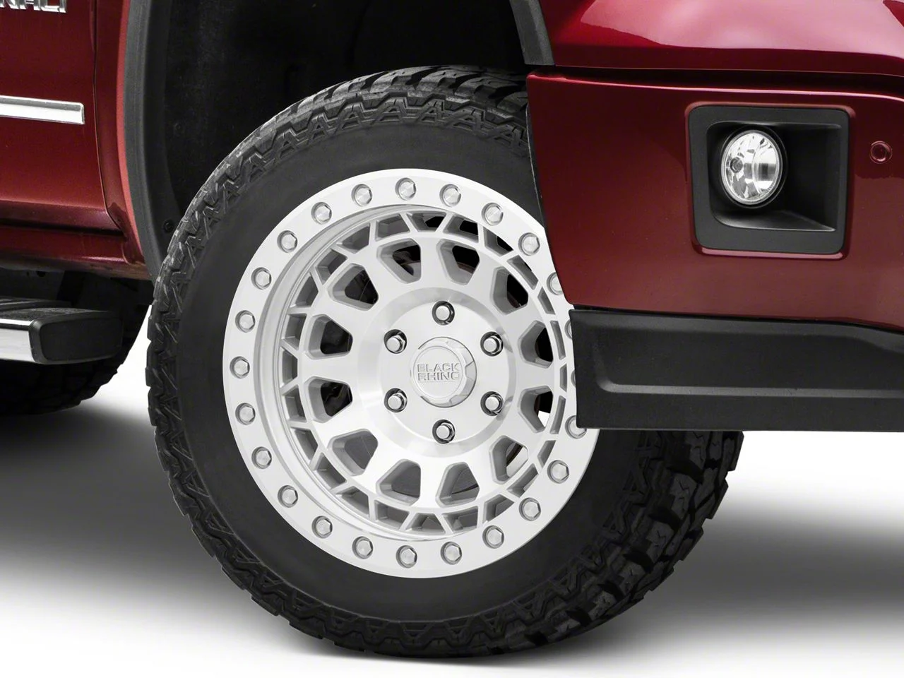 Black Rhino Primm Silver with Mirror Face 6-Lug Wheel; 20x9.5; 12mm Offset (14-18 Sierra 1500)