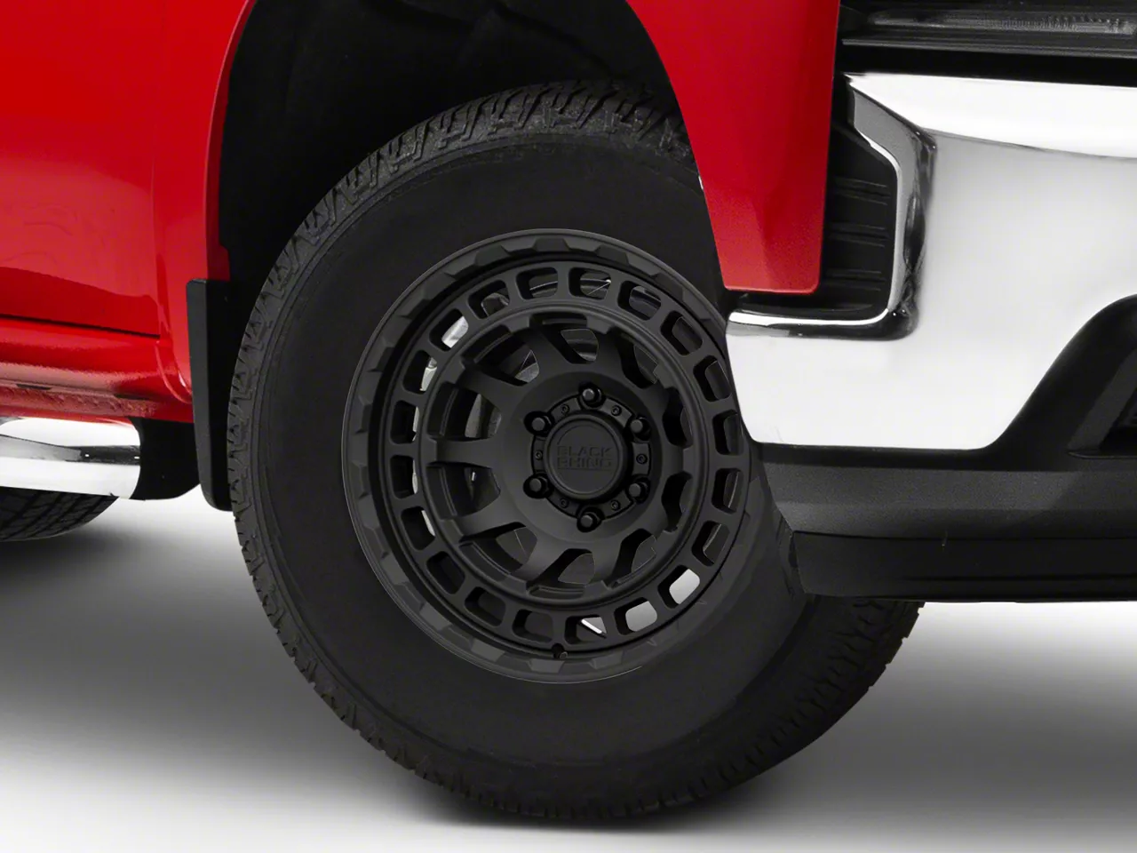 Black Rhino Chamber Matte Black 6-Lug Wheel; 18x9.5; 12mm Offset (19-26 Silverado 1500)