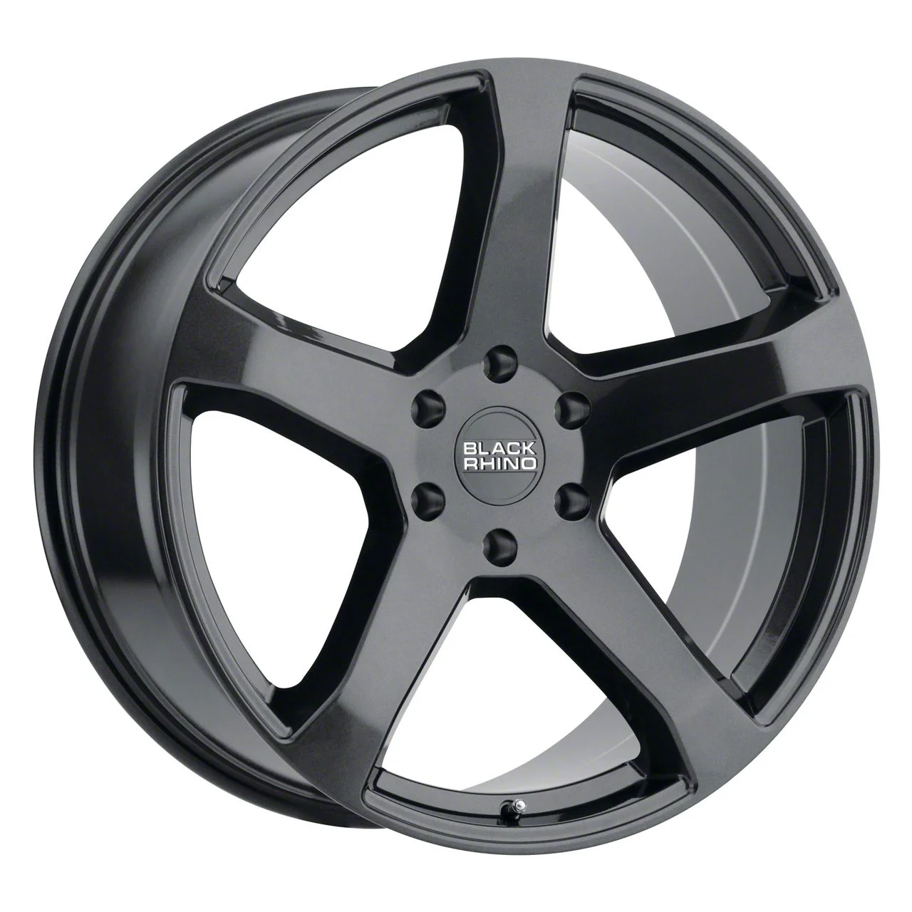 Black Rhino Faro Metallic Black 6-Lug Wheel; 20x9; 15mm Offset (19-26 Silverado 1500)