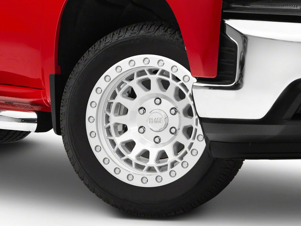Black Rhino Primm Silver with Mirror Face 6-Lug Wheel; 20x9.5; 12mm Offset (19-26 Silverado 1500)