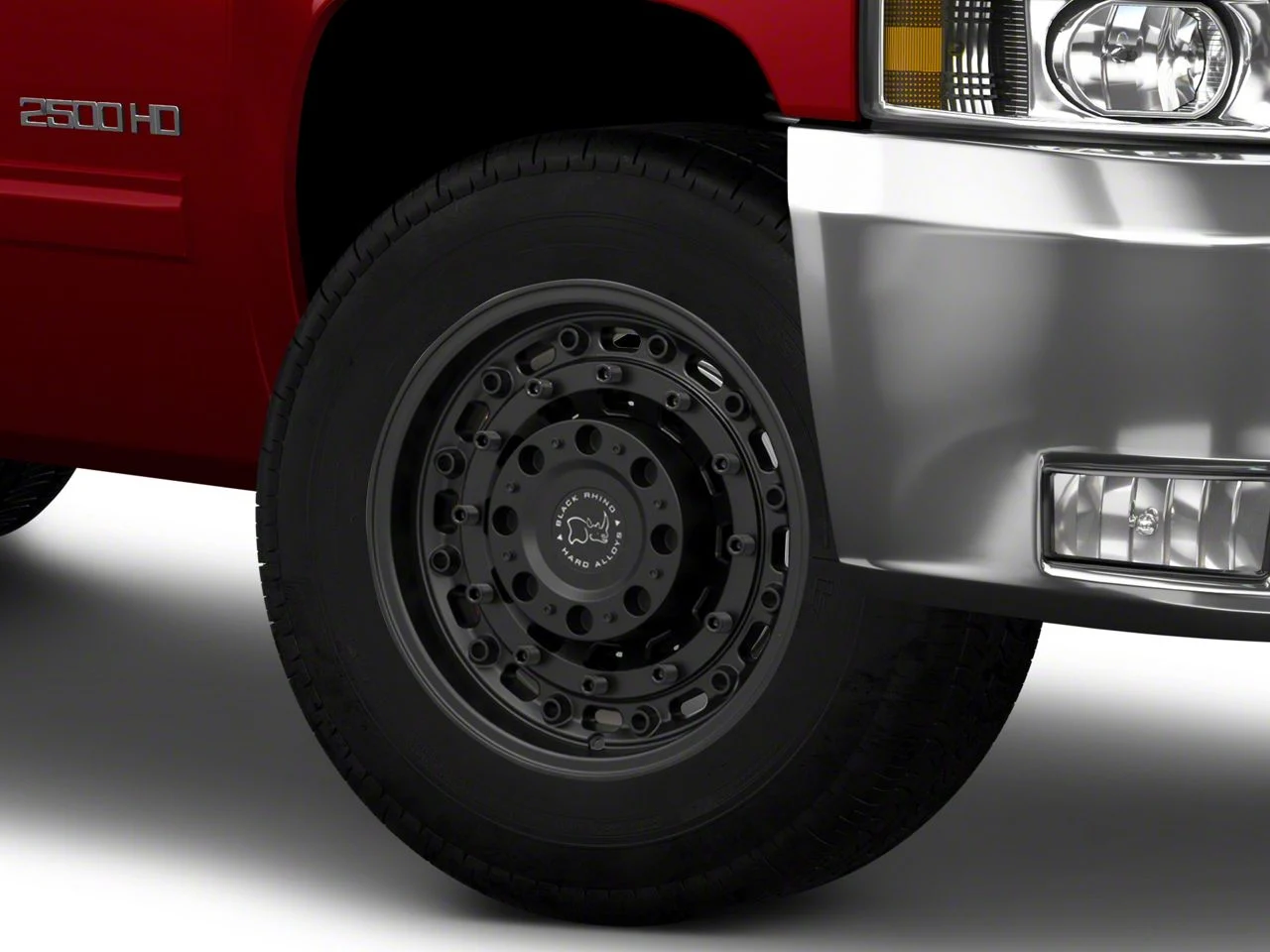 Black Rhino Arsenal Textured Matte Black 8-Lug Wheel; 18x9.5; -18mm Offset (07-10 Silverado 3500 HD SRW)