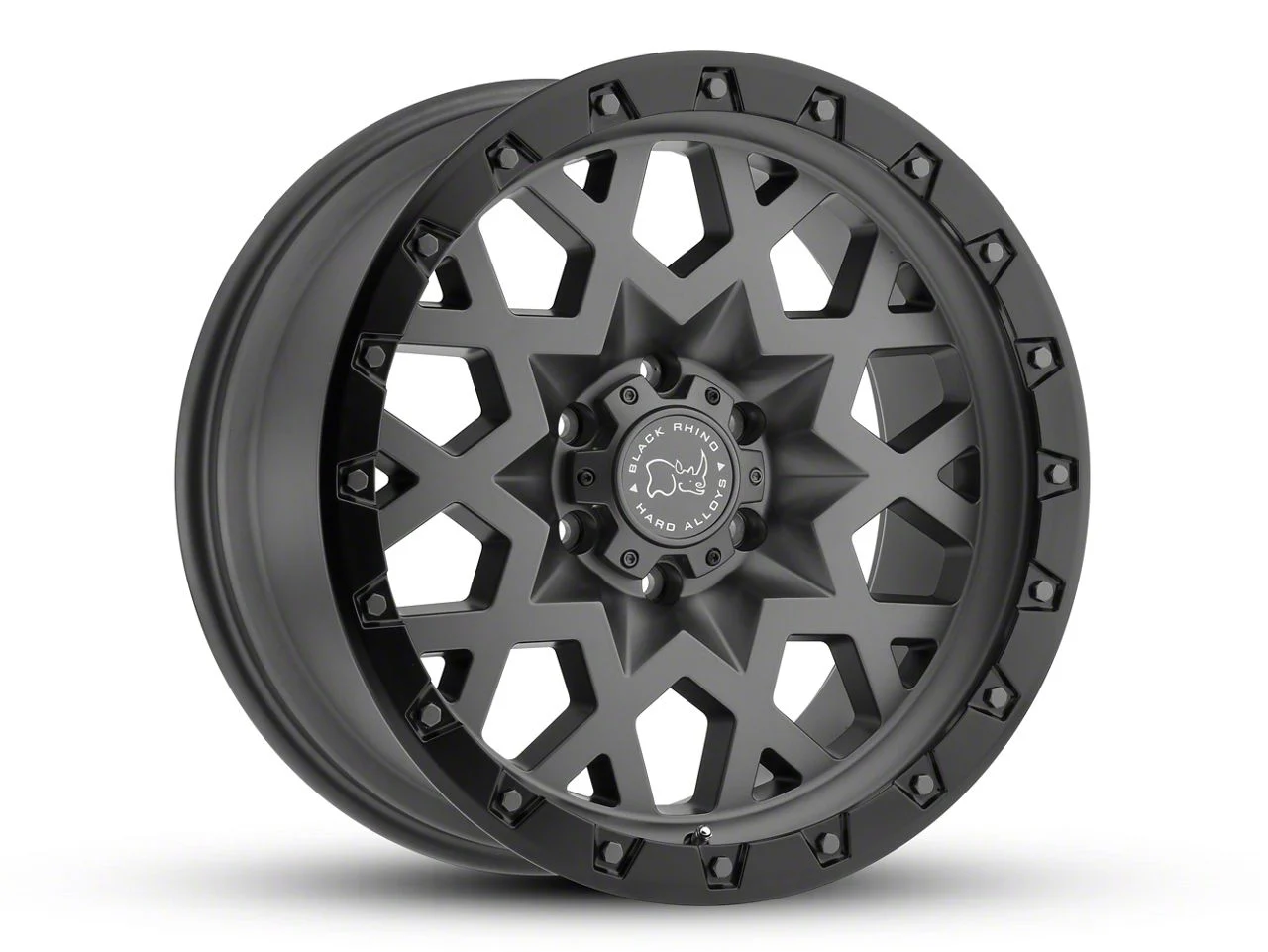 Black Rhino Sprocket Matte Gunmetal 6-Lug Wheel; 20x9.5; 6mm Offset (07-13 Sierra 1500)