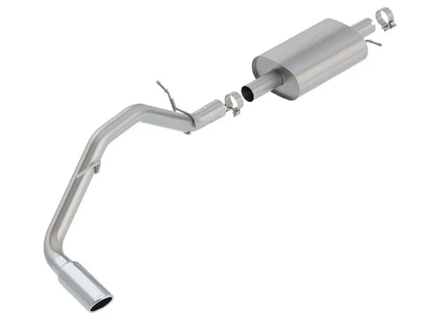 Borla S-Type Single Exhaust System with Chrome Tip; Side Exit (19-23 Ranger)