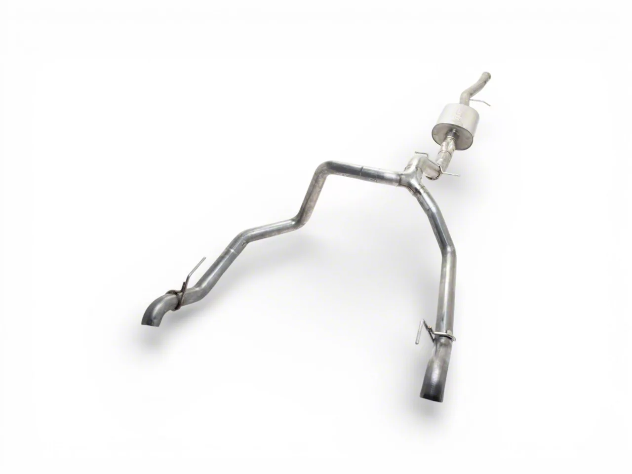 Borla ATAK Dual Exhaust System; Rear Exit (19-23 6.2L Sierra 1500 w/ Factory Dual Exhaust, Excluding AT4X)