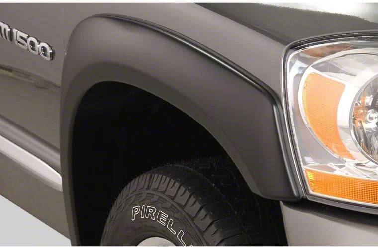 Bushwacker OE Style Fender Flares; Front; Matte Black (03-05 RAM 2500)