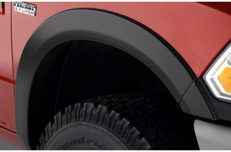 Bushwacker OE Style Fender Flares; Front; Matte Black (10-18 RAM 2500)