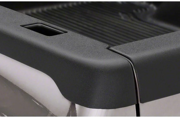 Bushwacker Smoothback Ultimate BedRail Cap with Stake Pocket Holes; Matte Black (03-09 RAM 2500 w/ 8-Foot Box)