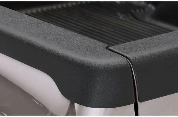 Bushwacker Smoothback Ultimate BedRail Cap without Stake Pocket Holes; Matte Black (03-09 RAM 2500 w/ 8-Foot Box)