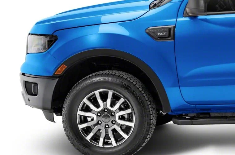 Bushwacker OE Style Fender Flares; Front; Matte Black (19-23 Ranger)