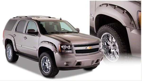 Husky Liners Pocket Style Fender Flares; Front and Rear; Matte Black (07-14 Tahoe)