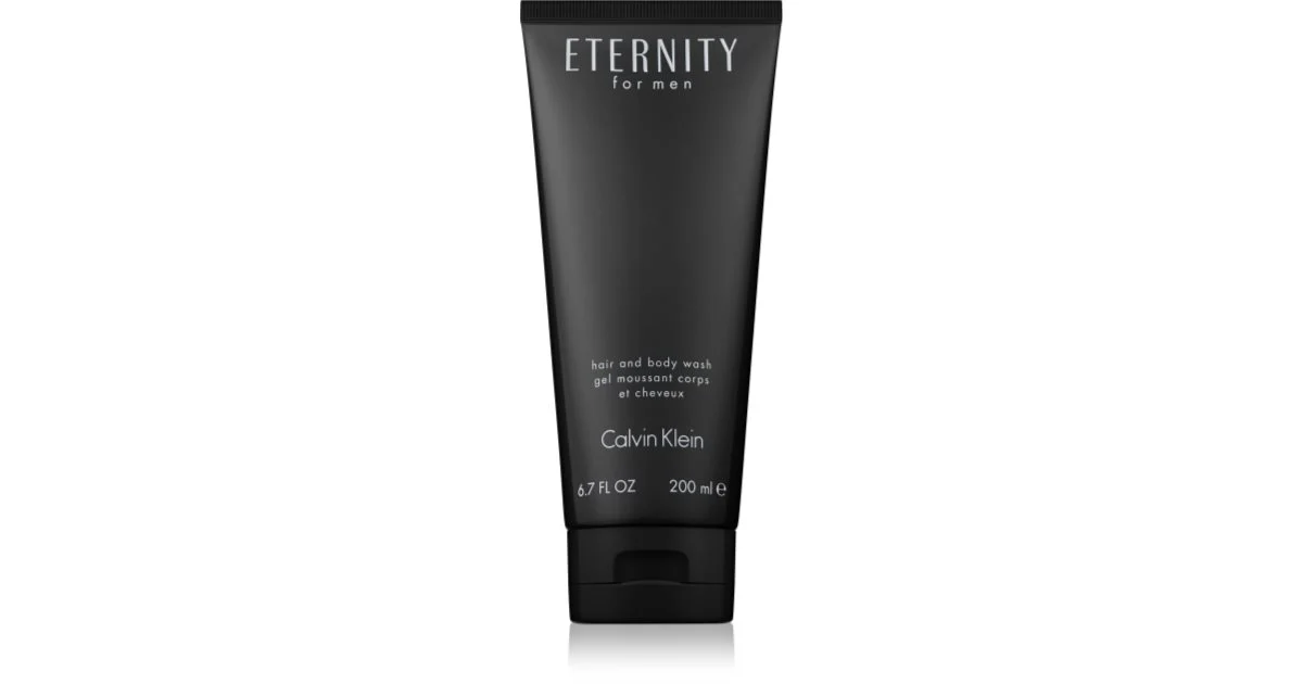 Calvin Klein Eternity detergente per capelli e corpo da uomo 200 ml