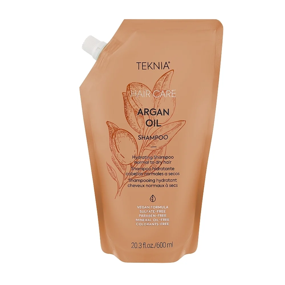 Lakmé Teknia Hair Care Olio di Argan Shampoo Ricarica 600 ml