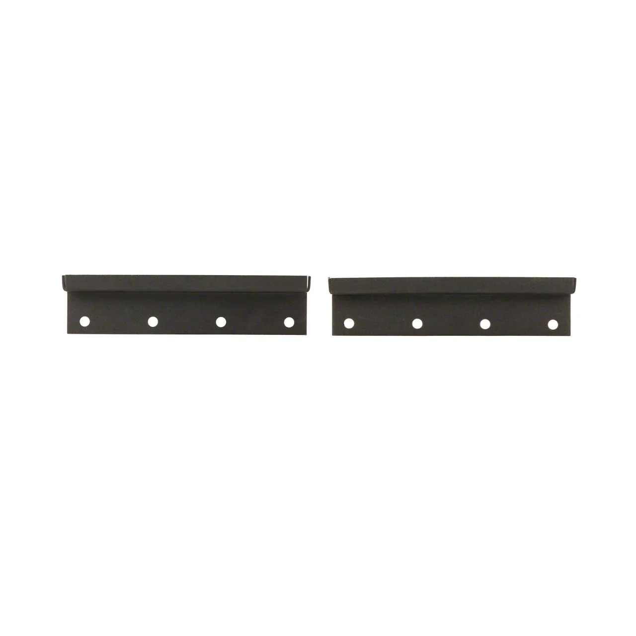 Roof Gutterless Mount Kit; Black (11-16 F-350 Super Duty)
