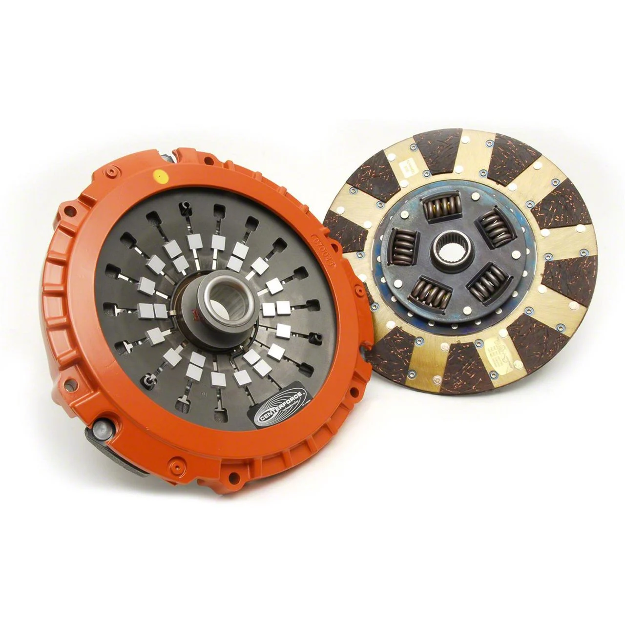 Centerforce Dual Friction Organic/Carbon Clutch Kit; 10-Spline (04-08 5.7L RAM 2500)