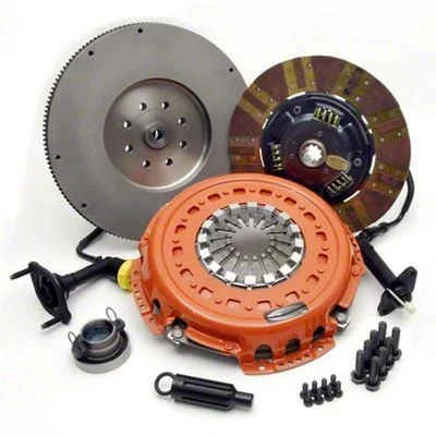 Centerforce Dual Friction Organic/Carbon Clutch Kit with Flywheel; 10-Spline (05-09 5.9L RAM 3500; 07-18 6.7L RAM 3500)