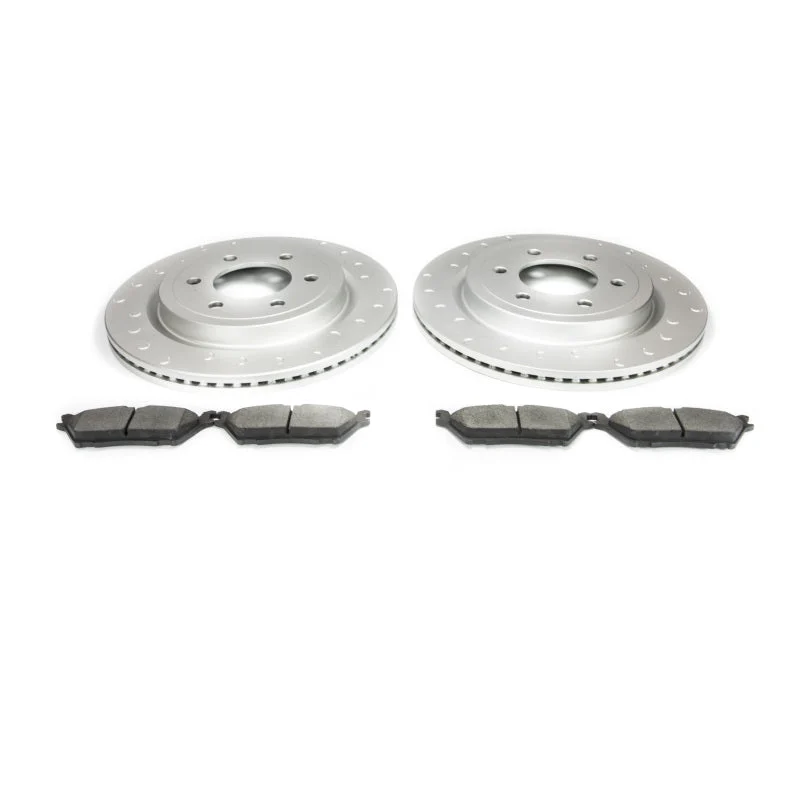 Alcon 19-20 Raptor/ 18-20 F-150 Pad & Rotor Kit (Use with Stock Calipers) w/ Elect Park Brake - Rear