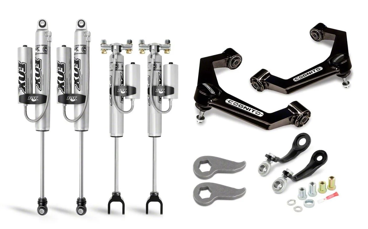 Cognito Motorsports 3-Inch Premier Leveling Lift Kit with FOX PSRR 2.0 Shocks (20-26 Silverado 2500 HD)
