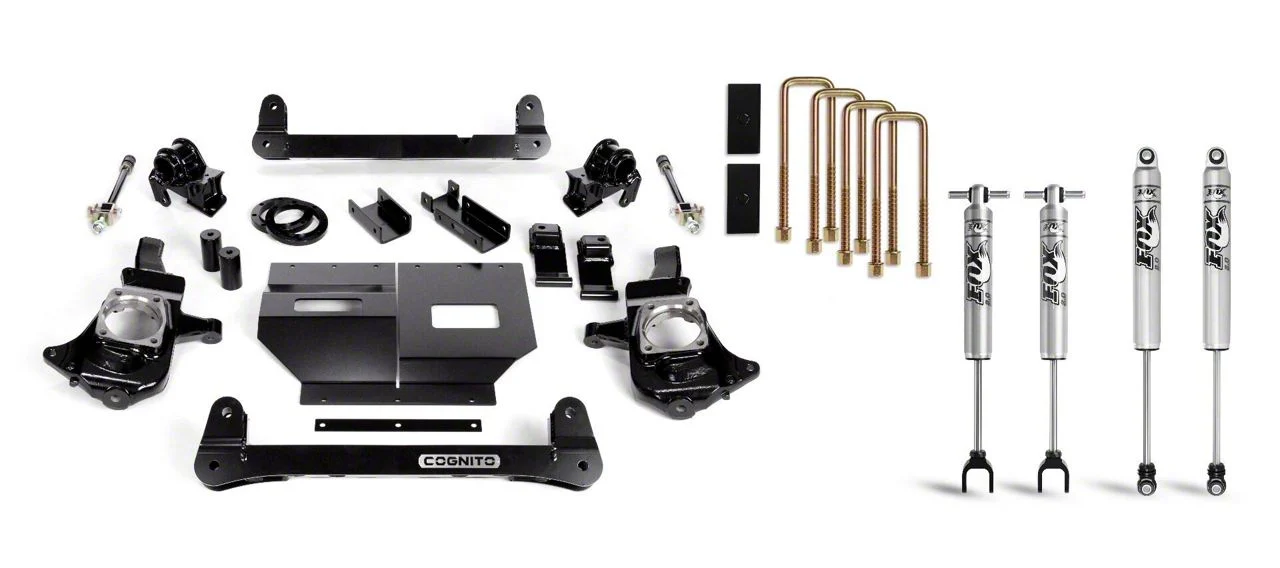 Cognito Motorsports 4-Inch Standard Suspension Lift Kit (11-19 Silverado 3500 HD)
