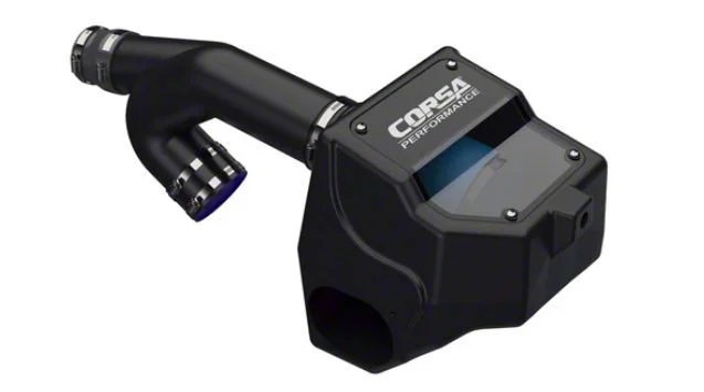 Corsa Performance Closed Box Cold Air Intake with MaxFlow 5 Oiled Filter (17-20 3.5L EcoBoost F-150, Excluding Raptor)