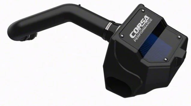Corsa Performance Closed Box Cold Air Intake with MaxFlow 5 Oiled Filter (15-20 5.0L F-150)
