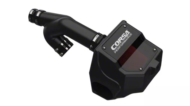 Corsa Performance Closed Box Cold Air Intake with DryTech 3D Dry Filter (17-20 F-150 Raptor)