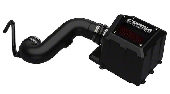 Corsa Performance Closed Box Cold Air Intake with DryTech 3D Dry Filter (19-26 5.3L Sierra 1500)