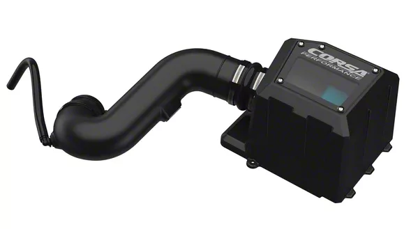 Corsa Performance Closed Box Cold Air Intake with Donaldson PowerCore Dry Filter (19-26 5.3L Sierra 1500)