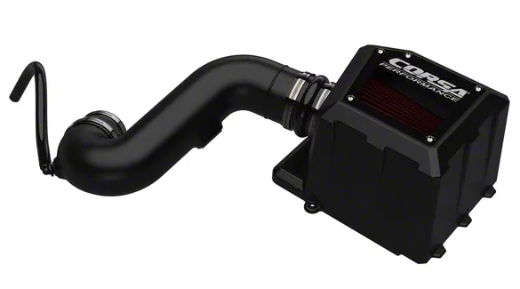 Corsa Performance Closed Box Cold Air Intake with DryTech 3D Dry Filter (19-26 5.3L Silverado 1500)