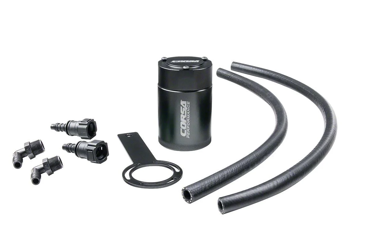 Corsa Performance Oil Catch Can (14-18 V8 Silverado 1500)